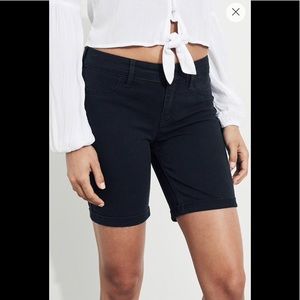 Hollister NWT bermuda boyshorts shorts size 0 blue